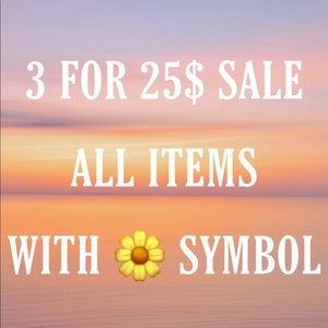 🌼 3 FOR 25 SALE 🌼